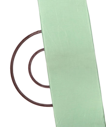 light green plain chinon silk fabric